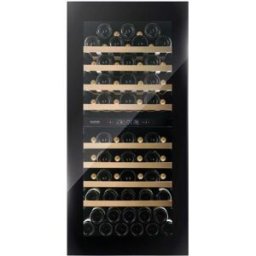 Dunavox Cantina Linea Horizon porta 'full glass' nera push to open, classe F, 70 bottiglie - DVH-70.185DB.TO