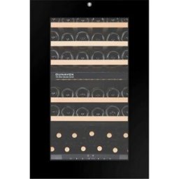 Dunavox Cantina Linea Balance porta 'full glass' nera push to open, classe F, 42 bottiglie - DXB-42.100DB.TO
