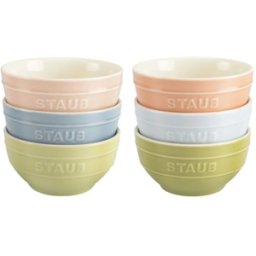 Set di ciotole Macaron in ceramica Staub colori misti, diam.12cm 6 pezzi