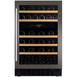 Dunavox Cantina 2 temper. porta inox e maniglia inox - classe G, 38 bottiglie - DAUF-38.100DSS