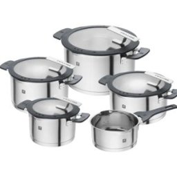 Set di pentole per induzione in acciaio inox linea ZWILLING Simplify, 5 pezzi