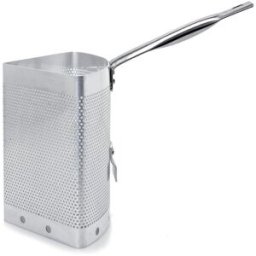 Ballarini Professionale Scaldapasta alluminio con gancio per cuoci pasta con 4 spicchi