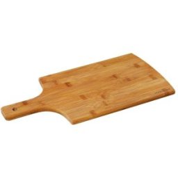 Zassenhaus Tagliere rettangolare in bambù con manico, Eco Line, cm 38x20x1,2