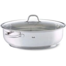 Rostiera in Acciaio inox di diam. 38cm Fissler