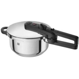 Zwilling Pentola a pressione in acciaio per induzione Ecoquick II, diam 22cm da 3l