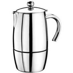 Pintinox Caffettiera moka Magna per induzione (con riduttore), da 5 a 10 tazze