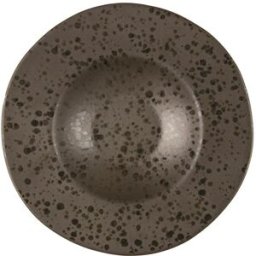 Pasta Bowl color marrone con puntini ruggine Le Coq Phobos, diam. 28,5cm, 6 pezzi