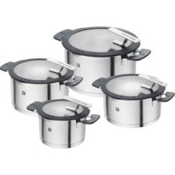 Set di pentole per induzione in acciaio inox linea ZWILLING Simplify, 4 pezzi