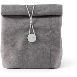 Lekue Sacchetto porta pranzo To-Go Organic Collection, cm 20x13x30
