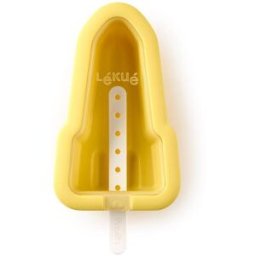 Lekue Stampo ghiacciolo impilabile Iconico - Razzo, Giallo