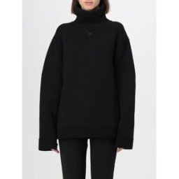 Courrèges Maglione in lana vergine Nero Taglia M