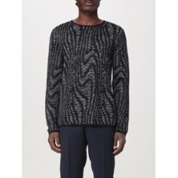 Giorgio Armani Pullover in misto cotone Blue Taglia 48