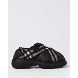 Burberry Sneakers Check in nylon trapuntato Beige Taglia 35