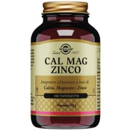 CAL MAG ZINCO 100TAV SOLGAR