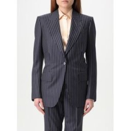 Tom Ford Blazer in lana gessata Blue Taglia 42