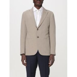 Giorgio Armani Blazer monopetto in lino Beige Taglia 50