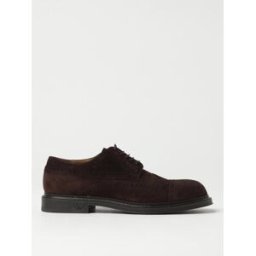 Emporio Armani Derby in camoscio con motivo brogue Marrone Taglia 7