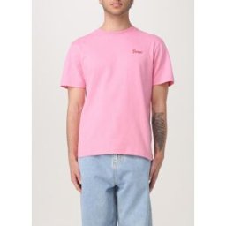 Barrow T-shirt in cotone con stampa logo Rosa Taglia S