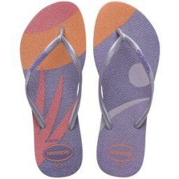 Ciabatte Infradito Lilla Havaianas Slim Palette Glow 39/40