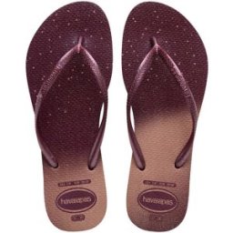 Ciabatte Infradito Purple In Gomma Havaianas Slim Gloss Fc 35/36