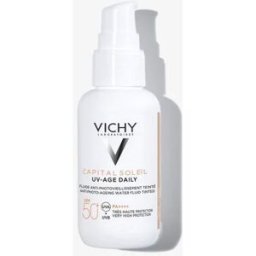VICHY (L'Oreal Italia SpA) Vichy Capital Uv-Age Colorata SPF50+ - Fluido visocolorato antietà con fattore di protezione solare - 40 ml