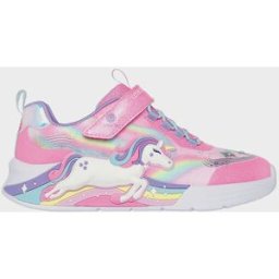 SKECHERS SCARPA S-LIGHTS UNICORN CHASER BAMBINA 34