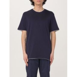 Eleventy T-shirt in cotone Blue Taglia L