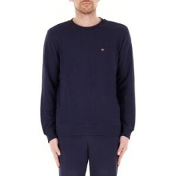 Napapijri Felpa girocollo BLU NOTTE M