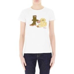 Barbour T-shirt girocollo BIANCO 8