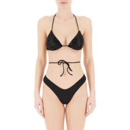 F**K Bikini con paillettes NERO S