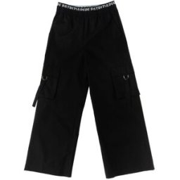 PATRIZIA PEPE Pantalone cargo NERO JR