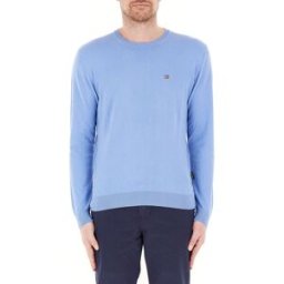 Napapijri Maglia in cotone AZZURRO OXFORD 3XL