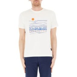 Napapijri T-shirt girocollo PANNA 3XL