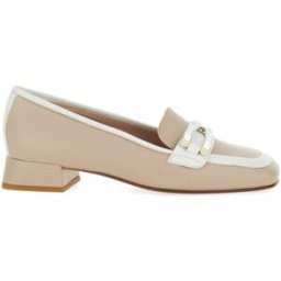 CINZIA VALLE Mocassini in pelle BEIGE 41