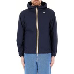 K-way Giubbino con cappuccio BLU NOTTE XXL