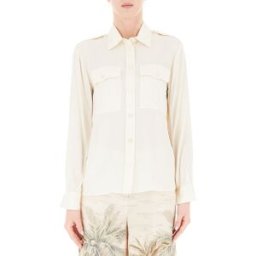 LIU JO Camicia maniche lunghe AVORIO 46