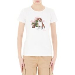 Barbour T-shirt girocollo PANNA 8