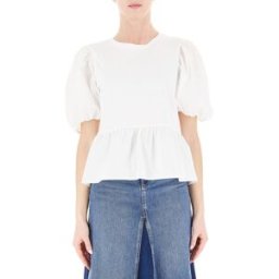 LIU JO Blusa maniche palloncino BIANCO XS