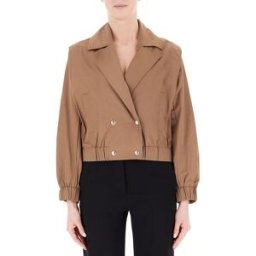 LIU JO Giacca collo revers SPORT TABACCO XS