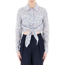 Guess Camicia con nodo BIANCO XS