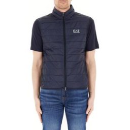 EA7 EMPORIO ARMANI Piumino smanicato BLU NOTTE M