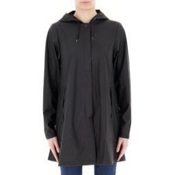 Rains Impermeabile con cappuccio NERO M