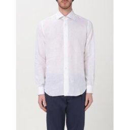 Eleventy Camicia classica in lino Bianco Taglia S