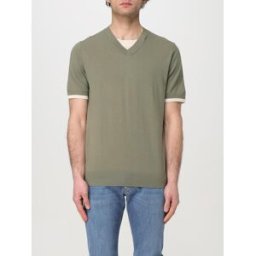 Paolo Pecora T-shirt in cotone Verde Taglia S