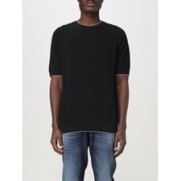 Paolo Pecora T-shirt in cotone Nero Taglia S
