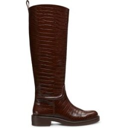 Stuart Weitzman Celia Riding Boot - Donna Walnut Tonal 37