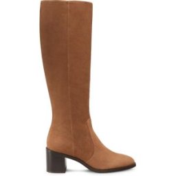 Stuart Weitzman Esme Zip Boot - Donna Khaki/dark Brown 36.5