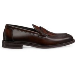 Stuart Weitzman Sw Club Classic Moc - Uomo Cognac 43.5