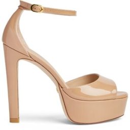 Stuart Weitzman Discoplatform Sandal - Donna Adobe 41