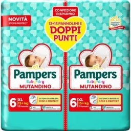 FATER SPA PAMPERS BD MUT XL DUO 26PZ